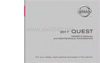 2017年日产QUEST用户手册