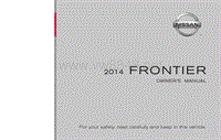 2014年日产汽车FRONTIER用户手册