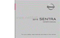 2015年日产SENTRA用户手册