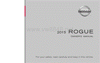 2015年日产ROGUE用户手册