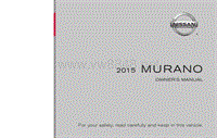 2015年日产MURANO用户手册