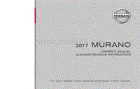 2017年日产MURANO用户手册