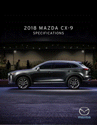 马自达2018 CX-9功能规格_EN