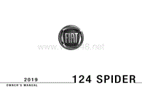 2019 FIAT 124 SPIDER用户手册