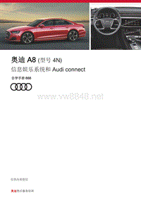 奥迪SSP666-Audi A8（Typ 4N）信息娱乐系统和 Audi connect 