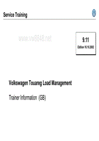 自学手册SSP298_Volkswagen Touareg Load Managenment