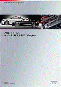 自学手册SSP451_Audi TT RS with 2.5l R5 TFSI Engine_EN