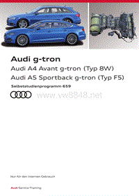 自学手册SSP659-Audi g-tron Audi A4 Avant g-tron（type 8W）Audi A5 Sportback g-tron（typ F5）