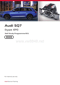 奥迪SSP651-Audi SQ7 （Type 4M）