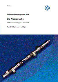 自学手册SSP229-Nockenwelle mit drehzahlabhängigem Einlaßschluß