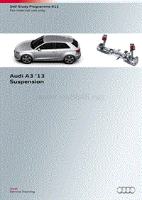 自学手册SSP612_Audi A3 ’13 Suspension_EN