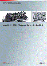 奥迪SSP645-Audi 2.0TFSI-Motoren Baureihe EA888