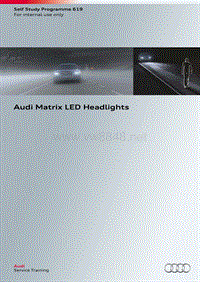 自学手册SSP619_Audi Matrix LED Headlights_EN
