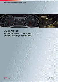 自学手册ssp460_Audi A8 ’10_Komfortelektronik und Audi Ortungsassistent_de