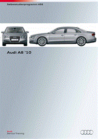 自学手册ssp456_Audi A8 ’10_de