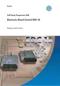 自学手册SSP304_Electronic Diesel Control EDC 16