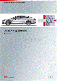 自学手册ssp480_Audi A7 Fahrwerk_DE