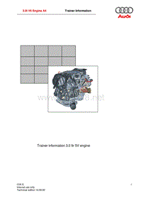 奥迪技术培训课件TI Engine 3,0 Otto