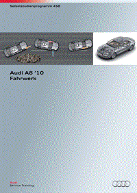 自学手册ssp458_Audi A8 ’10_Fahrwerk_de