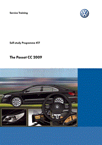 自学手册SSP417_The Passat CC 2009_EN