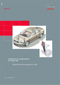 自学手册SSP292_Adaptive air suspension im Audi A8_de