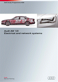 自学手册SSP459Audi A8 ’10 - Electrical and network systems_EN