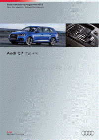 奥迪SSP632 - Audi Q7 (Typ 4M)