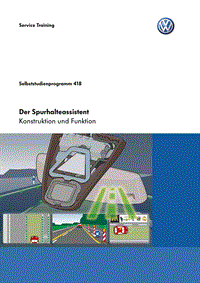 自学手册ssp418_Der Spurhalteassistent_d