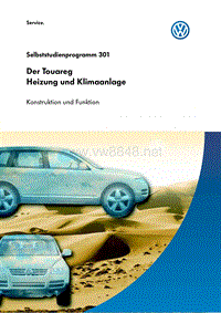 自学手册ssp301_Der Touareg-Heizung und Klimaanlage_d