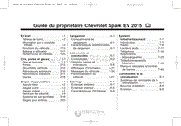 2015年雪佛兰用户手册 spark年雪佛兰用户手册 ev