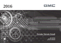 2016年GMC用户手册 terrain