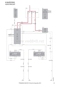 2014沃尔沃XC60电路图12-组35照明系统