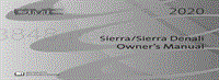 2020年GMC用户手册 sierra3500hd