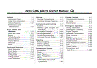 2014年GMC用户手册 sierra1500