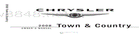 2008年克莱斯勒用户手册 townandcountry