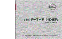 2015年日产汽车车主手册 pathfinder