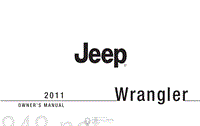 2011年JEEP车主手册 wrangler