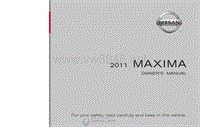 2011年日产汽车车主手册 maxima