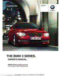 BMW 3系车主手册