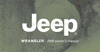 2009年JEEP车主手册 wrangler