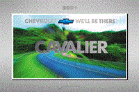 2001年雪佛兰用户手册 cavalier