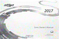 2017年雪佛兰用户手册 sonic