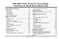 2006年GMC用户手册 envoy