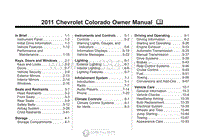 2011年雪佛兰用户手册 colorado