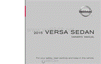 2015年日产汽车车主手册 versa