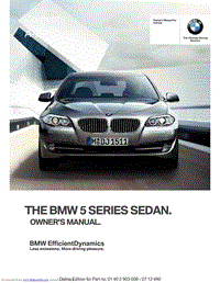 BMW 5系列用户手册