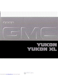 2003年GMC用户手册 yukon