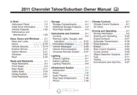 2011年雪佛兰用户手册 tahoe