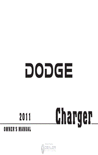 2011年道奇车主手册 charger