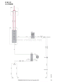 2014沃尔沃XC60电路图15-组38仪表